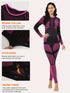 2-teiliger Thermo-Unterwäsche-Set Damen | Langarm & Leggings